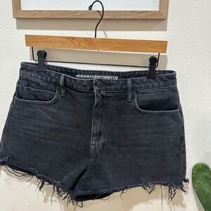 Alexander Wang Bite Jean Shorts Sz 31
